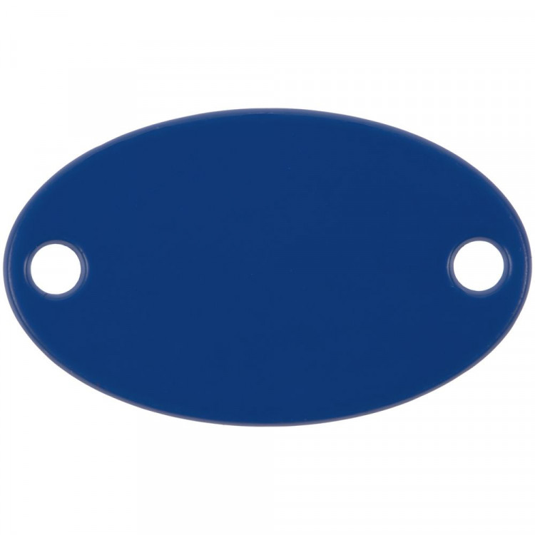 Шильдик металлический Alfa Oval, синий