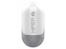 Беспроводные наушники HIPER TWS Smart IoT M1 (HTW-M10) Bluetooth 5.1 гарнитура, Серый (Р)