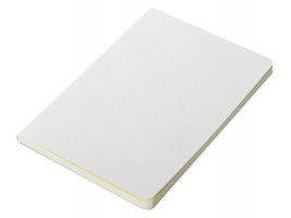 Блокнот Wispy 2.0, гибкая обложка A5, 64 листа в линейку, белый