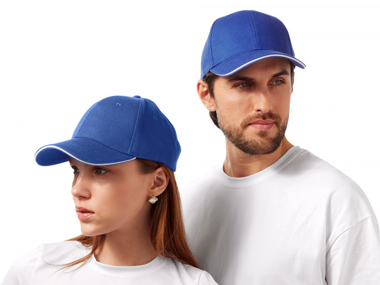 Бейсболка Cancun, классический синий/белый