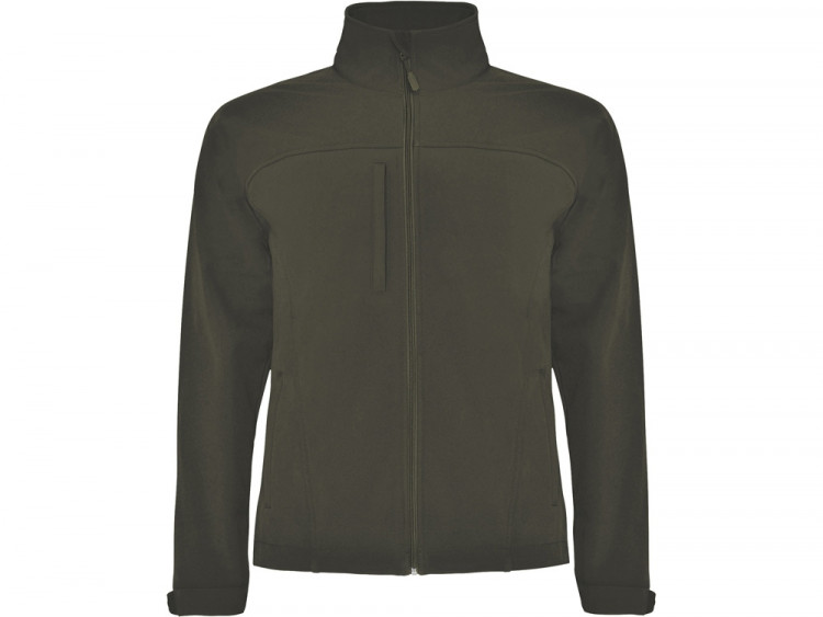 Куртка софтшелл Rudolph мужская, темный армейский зеленый