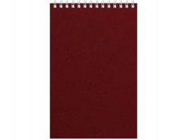 Бизнес - блокнот Альт А5 (127 х 198 мм) Office 60 л., бордовый