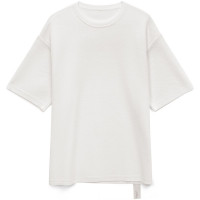 Джемпер с коротким рукавом Siluetti Volumica, молочно-белый