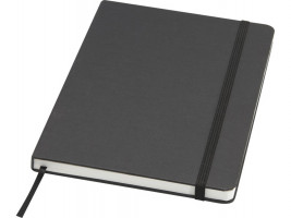 Holm блокнот формата А5 из каменной бумаги с линованными страницами - сплошной черный