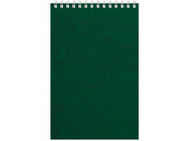 Бизнес - блокнот Альт А5 (127 х 198 мм) Office 60 л., зеленый