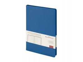Ежедневник А5 датированный Megapolis Nappa на 2026, синий