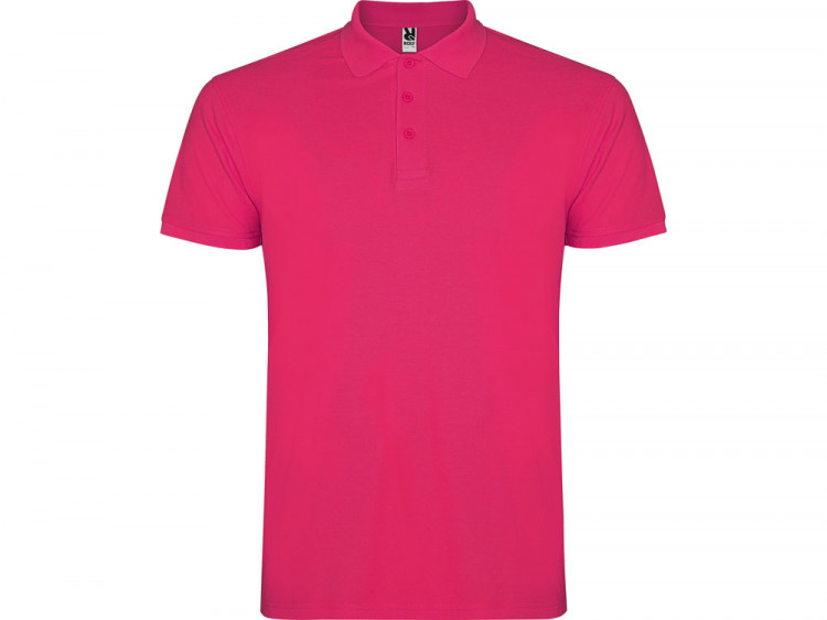 Рубашка поло Star мужская, фуксия