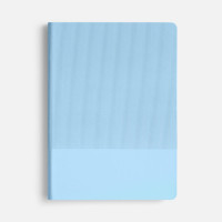 Ежедневник Vale New, недатированный, голубой