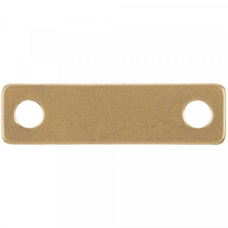 Шильдик металлический Alfa Liten, золотистый