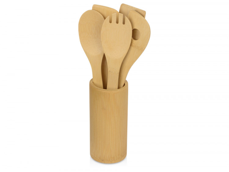 Набор кухонных принадлежностей из бамбука 6в1 Bestie