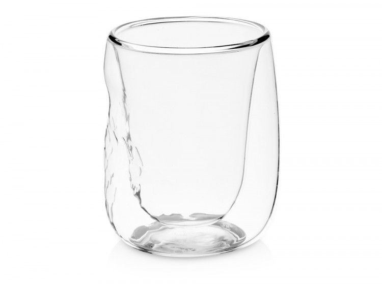 Кружка с двойными стенками и эффектом помятости Mauna