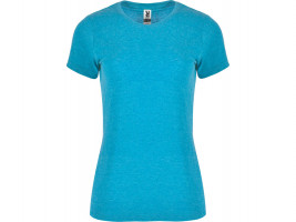 Футболка Fox женская, бирюзовый меланж