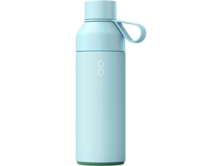 Бутылка для воды Ocean Bottle объемом 500 мл с вакуумной изоляцией, небесно-голубой