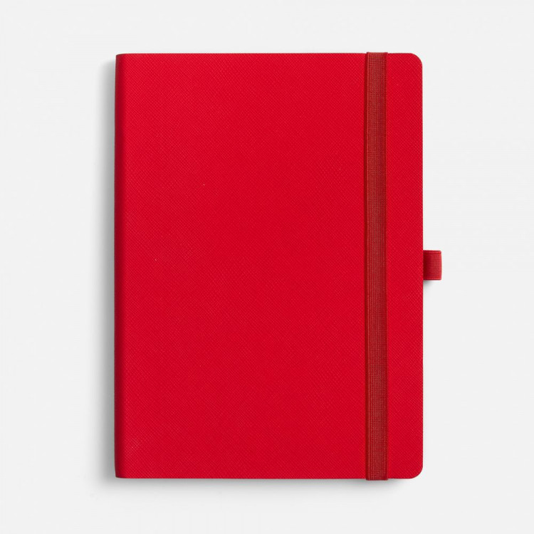 Ежедневник Peel Flex, недатированный, красный