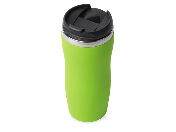 Термокружка Double wall mug C1, soft touch, 350 мл, зеленое яблоко