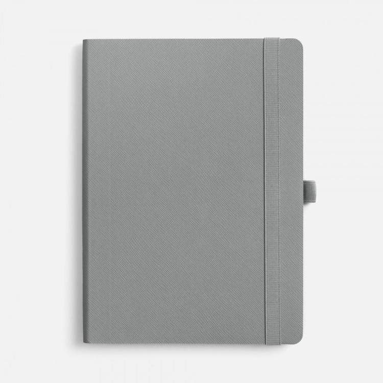 Ежедневник Peel Flex, недатированный, серый