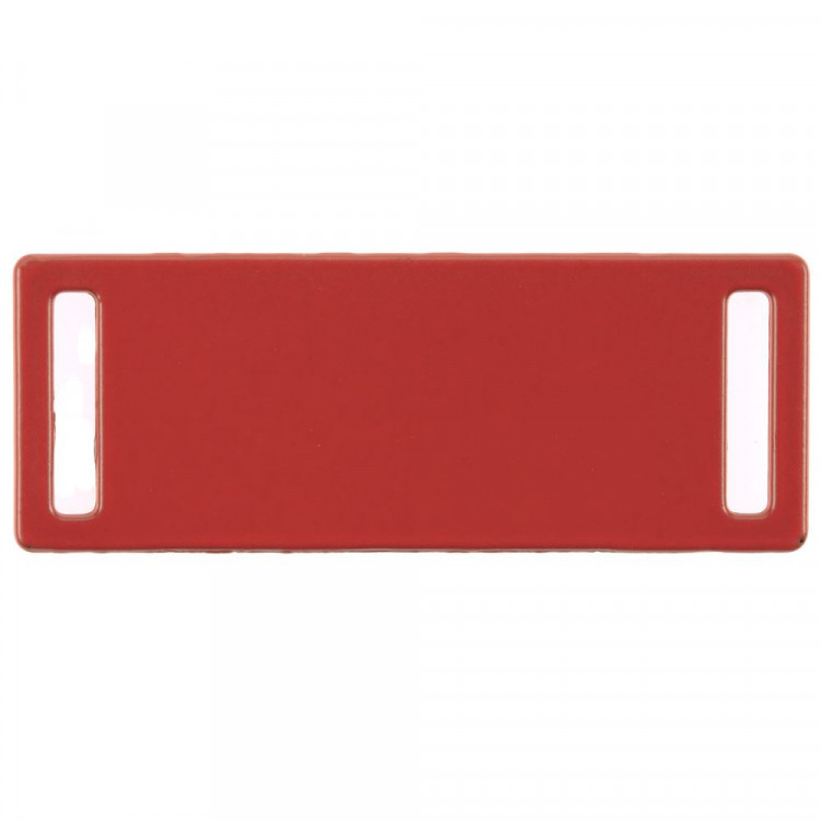 Шильдик металлический Kova, красный