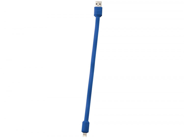 2 в 1 Кабель для зарядки в футляре, синий