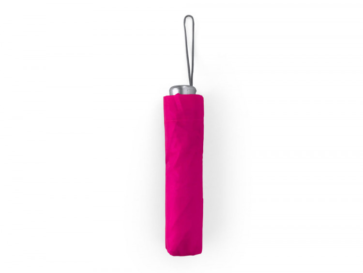 Складной механический зонт YAKU, фуксия