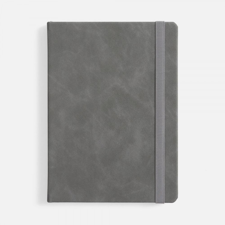 Ежедневник Urban Hard, недатированный, серый