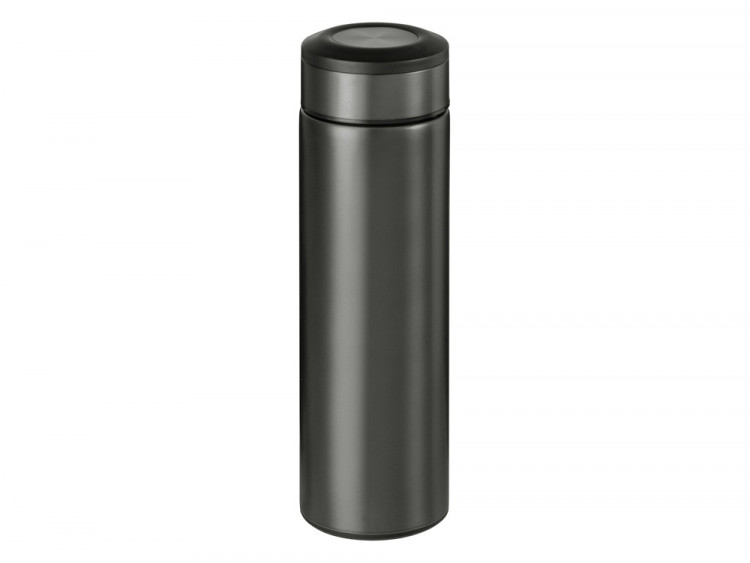 Термос Confident Metallic 420мл, темно-серый