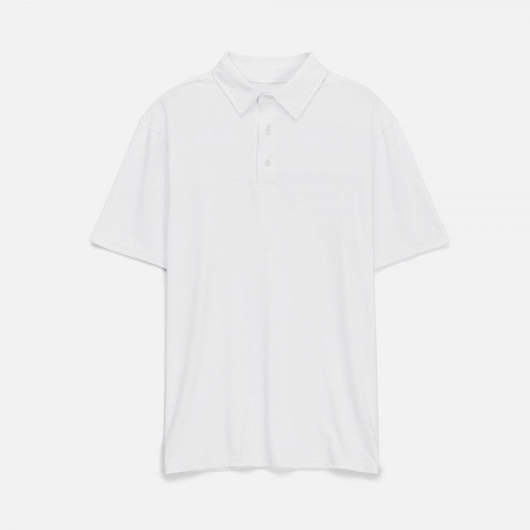 Рубашка поло унисекс Senti, белая