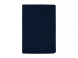 Бизнес тетрадь А5 Megapolis flex 60 л. soft touch клетка, темно-синий