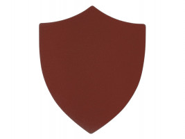 ПАТЧ ЩИТ nubuk (коричневый ) 6,6 х 5,5 см