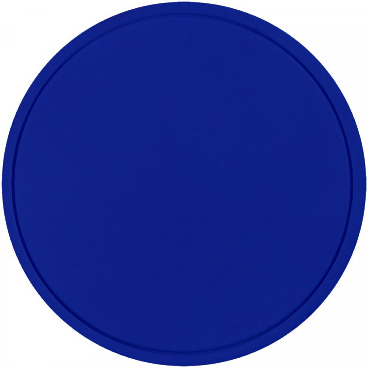 Лейбл ПВХ Dzeta Round, L, синий