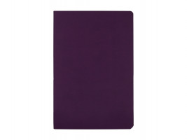 Бизнес тетрадь А5 Megapolis flex 60 л. soft touch клетка, фиолетовый