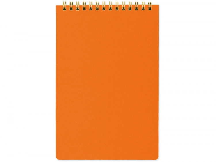 Блокнот А5 на гребне Pragmatic 60 листов в линейку, оранжевый (Р)