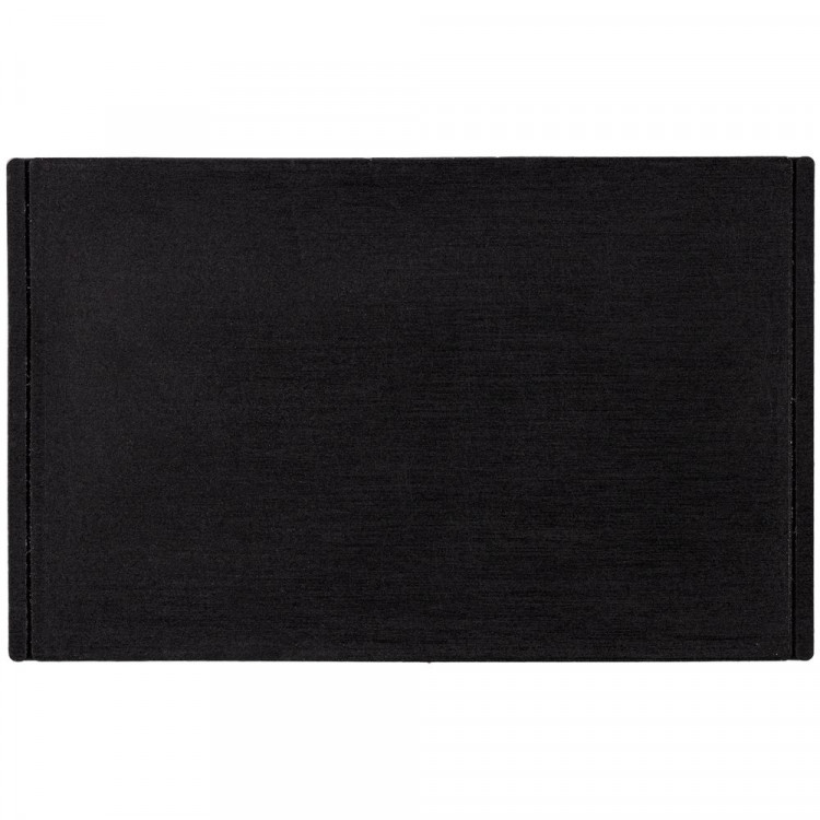 Лейбл из ПВХ Dzeta, ХL, черный