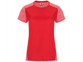 Спортивная футболка Zolder женская, красный/меланжевый красный