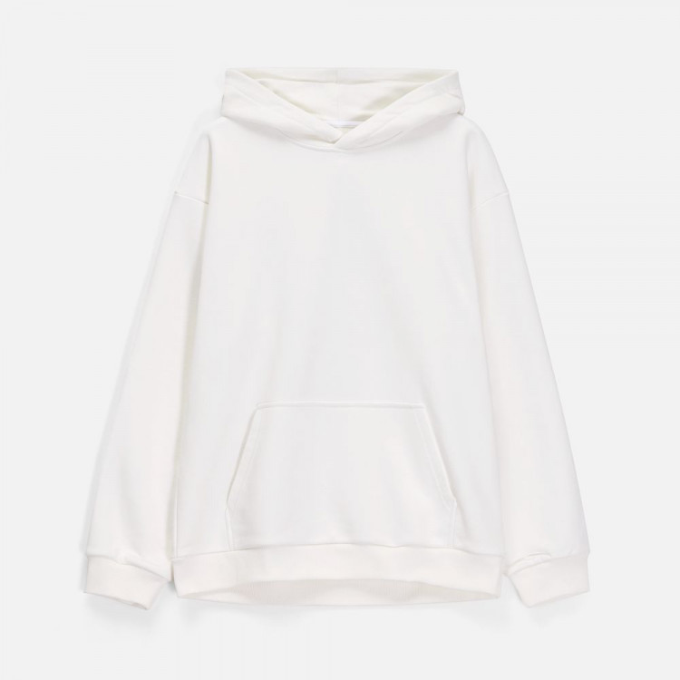 Худи унисекс оверсайз Songo, молочно-белое