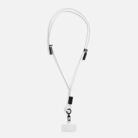 Кабель-ланьярд energyFlex Power Delivery 60 Вт, белый