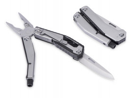 Мультитул-пассатижи Scopus 4-в-1 с двумя битами, черный (Р)