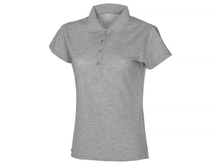Рубашка поло First 2.0 женская, серый меланж