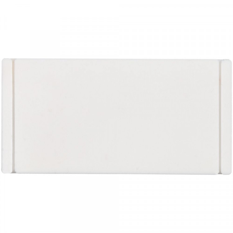 Лейбл из ПВХ Dzeta, S, белый