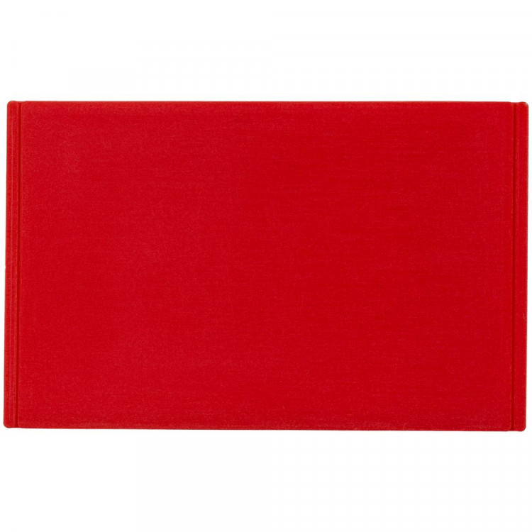 Лейбл из ПВХ Dzeta, ХL, красный