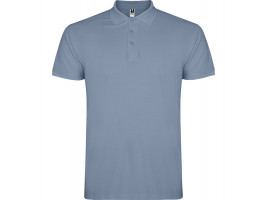 Рубашка поло Star мужская, спокойный синий