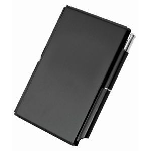 Мемо-кейс: записная книжка, визитница и авторучка