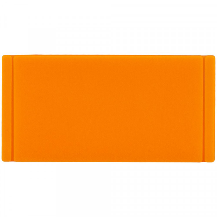 Лейбл из ПВХ Dzeta, S, оранжевый неон