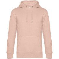 Толстовка с капюшоном унисекс King, розовая