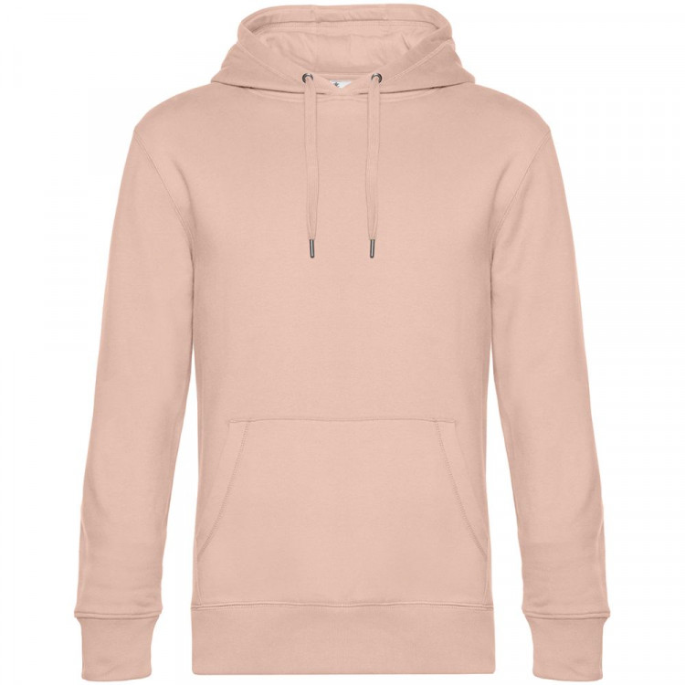 Толстовка с капюшоном унисекс King, розовая