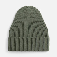 Шапка Catch Match без помпона, зеленая (полынь)