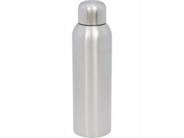 Бутылка для воды Guzzle из нержавеющей стали, сертифицированной по стандарту RCS, 820 мл - Серебристый