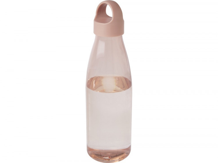 Bergen бутылка для воды объемом 800 мл из переработанной пластмассы, пыльно-розовый