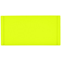 Лейбл из ПВХ Dzeta, S, желтый неон