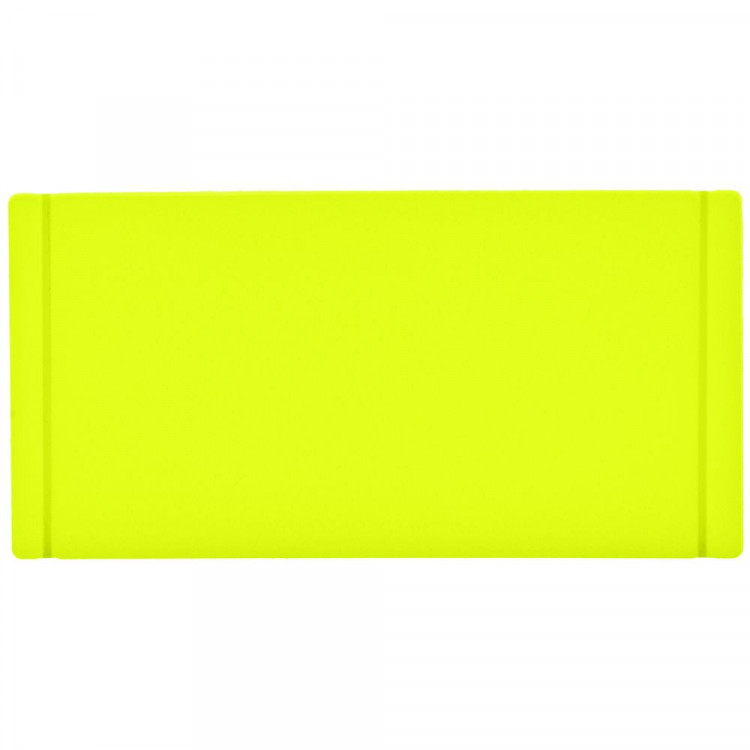 Лейбл из ПВХ Dzeta, S, желтый неон