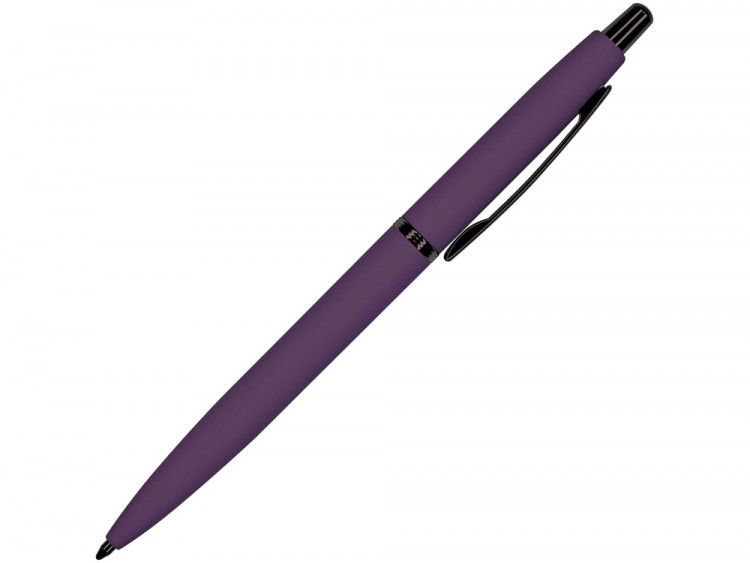 Ручка металлическая шариковая San Remo, софт-тач, 1.0 мм, фиолетовый